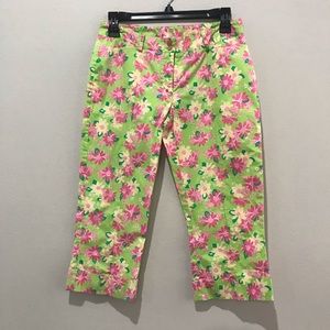 Vintage Lilly Pulitzer Hippo Print Pant